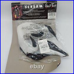 Vintage Ghost Face Scream Movie Mask Only Fun World Easter Unlimited 1997