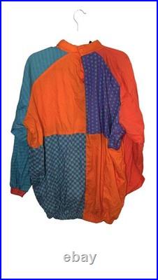 Vintage Gymboree Gymbo the Clown Costume 1990s Rainbow Tag One Size Adult