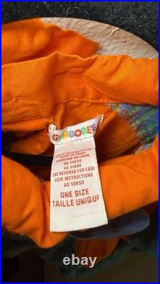 Vintage Gymboree Gymbo the Clown Costume 1990s Rainbow Tag One Size Adult
