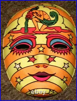 Vintage Halco Halloween Costume Zodiac Aquarius Mask Ben Cooper Collegeville