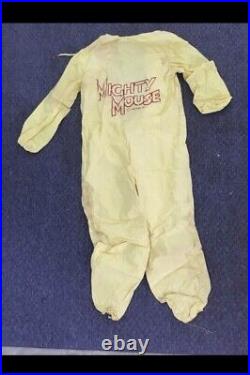 Vintage Halco Mighty Mouse masquerade costume size 4