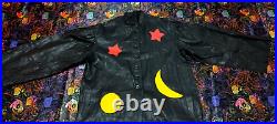 Vintage Halloween 1930s Boys Coat Stars Moon Wizardly AMERICANA NEAR ANTIQUE