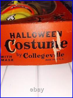 Vintage Halloween Collegeville Pirate Costume WithBox Large 42-44 Adult READ