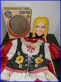 Vintage Halloween Costume Ben Cooper Goldilocks 1960s Awesome