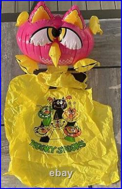 Vintage Halloween Costume Kooky Spooks Howly Owl Blow Up Spooky