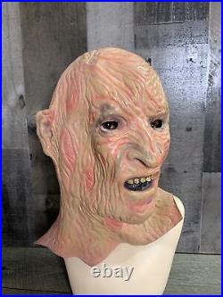 Vintage Halloween Freddy Krueger Mask Nightmare On Elm St Line Heron Venture HTF