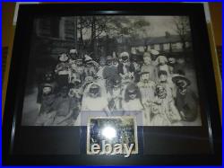 Vintage Halloween Kidsc1940 Snapshot PhotoWitchDevilMasksCostumes + 16 X 20