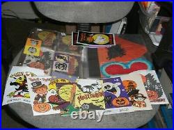 Vintage Halloween (unused) Collectibles-treat Bags, Crepe Papers