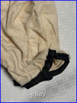 Vintage Handmade Halloween Child's Black Cat Pumpkin Costume Suit