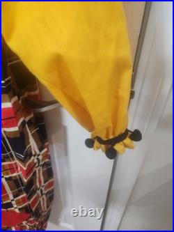 Vintage Homemade Halloween Clown Costume