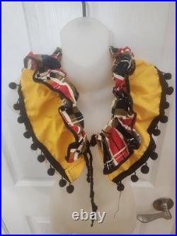 Vintage Homemade Halloween Clown Costume