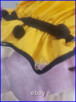 Vintage Homemade Halloween Clown Costume