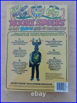 Vintage Kooky Spooks Costume! ISHY BAT! Giant Blow-Up Costume Kit! Unique Item