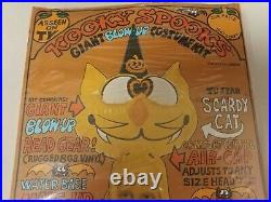 Vintage Kooky Spooks Costume! SCARDY CAT! Giant Blow-Up Costume Kit! NICE Item