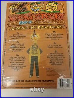 Vintage Kooky Spooks Costume! SCARDY CAT! Giant Blow-Up Costume Kit! NICE Item