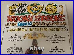 Vintage Kooky Spooks Costume! SCAREY SPIDER! Giant Blow-Up Costume Kit! NICE