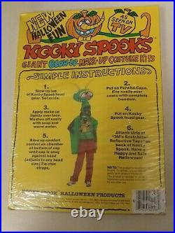 Vintage Kooky Spooks Costume! WOBLIN GOBLIN! Giant Blow-Up Costume Kit! NICE