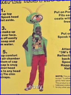Vintage Kooky Spooks Woblin Goblin Halloween Costume Kit Sealed TV Goblin