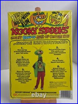 Vintage Kooky Spooks Woblin Goblin Halloween Costume Kit Sealed TV Goblin
