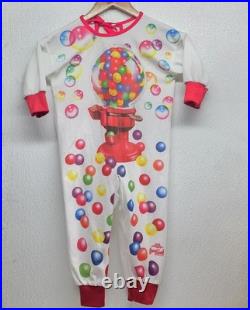 Vintage Lisa Frank Tiny Tot Sleeper Costume Bubble Gum Machine Size 3-4