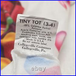Vintage Lisa Frank Tiny Tot Sleeper Costume Bubble Gum Machine Size 3-4