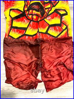 Vintage Marvel Fantastic Four THING Ben Cooper Halloween Costume as seen movie