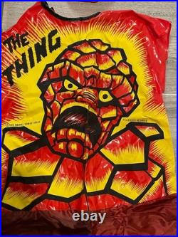 Vintage Marvel Fantastic Four THING Ben Cooper Halloween Costume as seen movie