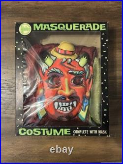 Vintage Masquerade Costume 1950's 1960's Scarce Rare find! Halco Halloween