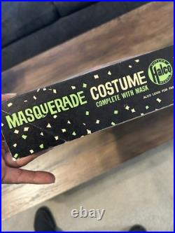 Vintage Masquerade Costume 1950's 1960's Scarce Rare find! Halco Halloween
