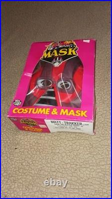 Vintage Matt-tracker Costume And Mask 1985