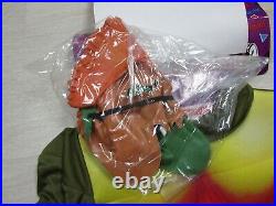 Vintage NOS 1991 Street Fighter 2 Blanka Collegeville Halloween Mask & Outfit