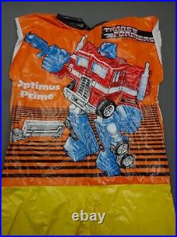 Vintage Optimus Prime Transformers Collegeville Childs Costume Small 4-6 yr 1984