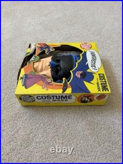 Vintage Original Ben Cooper Batman Costume And Plastic Mask 1960s Pre Owend