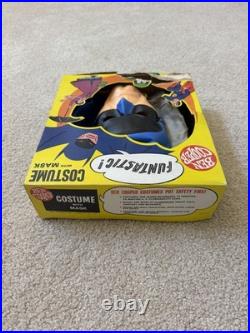 Vintage Original Ben Cooper Batman Costume And Plastic Mask 1960s Pre Owend