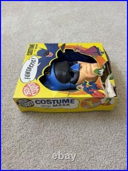 Vintage Original Ben Cooper Batman Costume And Plastic Mask 1960s Pre Owend