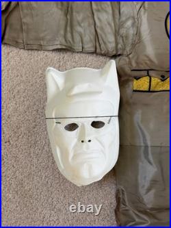 Vintage Original Ben Cooper Batman Costume And Plastic Mask 1960s Pre Owend