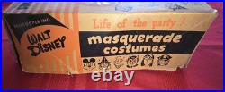 Vintage Peter Pan Halloween Costume by Ben Cooper Gauze Mask with Box