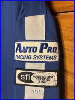 Vintage Race Suit, Display Or Costume Purposes Only. Auto Pro