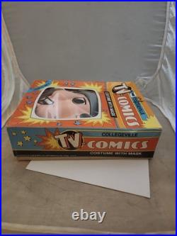 Vintage Rare VHTF Inspector Gadget TV Halloween Costume Mask Collegeville 1983