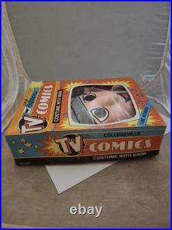 Vintage Rare VHTF Inspector Gadget TV Halloween Costume Mask Collegeville 1983