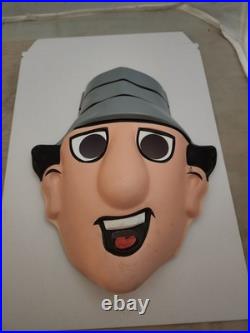 Vintage Rare VHTF Inspector Gadget TV Halloween Costume Mask Collegeville 1983