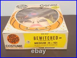 Vintage Rare Version Ben Cooper Bewitched Halloween Costume 1966 Samantha NOS