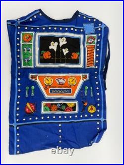 Vintage Robot Halloween Costume Repair Kit Trick Or Treat Bag Fabric Helmet