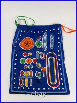 Vintage Robot Halloween Costume Repair Kit Trick Or Treat Bag Fabric Helmet