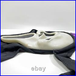 Vintage Scream 9206 Ghostface Mask Easter Unlimited Fun World Ghost Face Glow