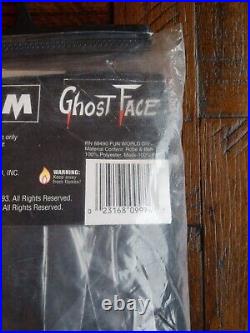 Vintage Scream Ghost Face Costume/1997/rare Version/adult/up To 200lb/new
