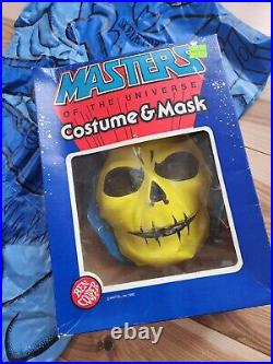 Vintage Skeletor Ben Cooper 1982 Masters Of The Universe HeMan Halloween Costume