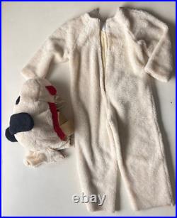 Vintage Snoopy Deluxe Costume Kids Has Hands And Feet