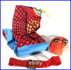 Vintage Spider-Man Playsuit / Ben Cooper 1975 Halloween Costume with Original Box