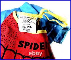 Vintage Spider-Man Playsuit / Ben Cooper 1975 Halloween Costume with Original Box